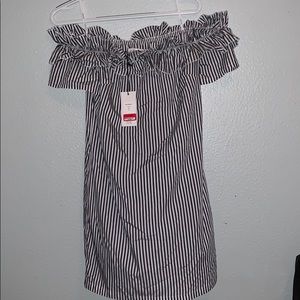 Patio Only Mini off the shoulder dress